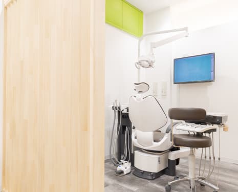 半個室の診療室